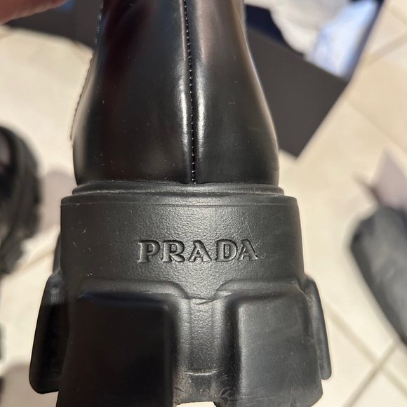 Prada monolith Chelsea boot - Picture 13 of 16